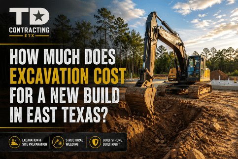 How Much Does Excavation Cost for a New Build in East&nbsp;Texas?